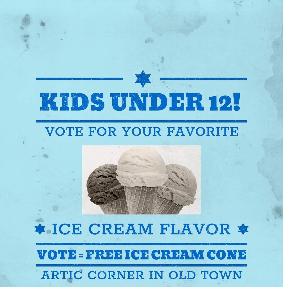 Kids Favorite Ice Cream Flavor Voting Day