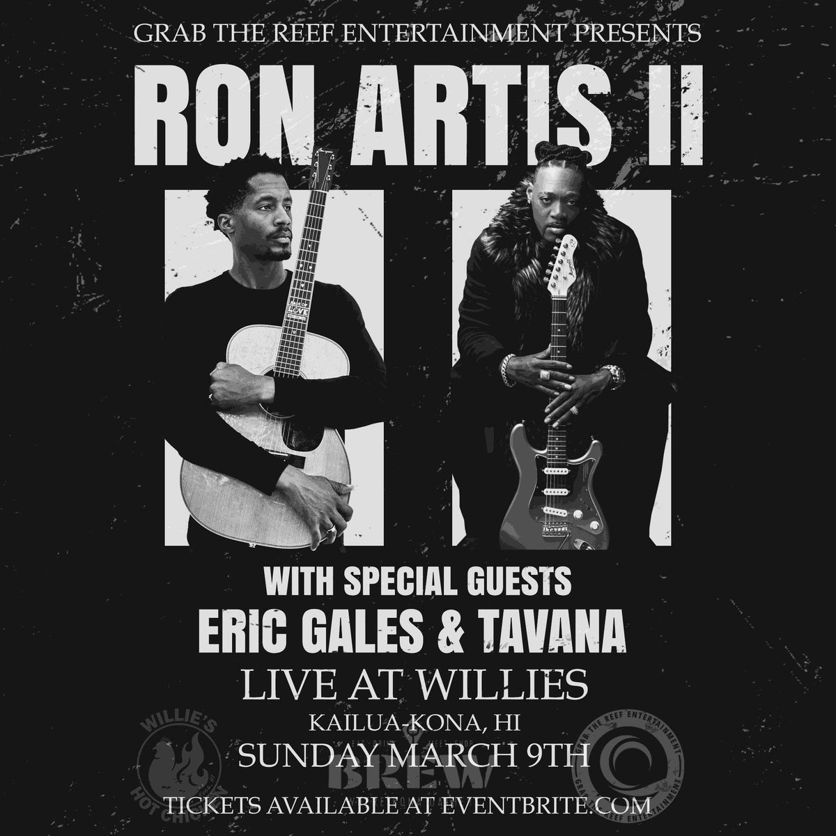 Ron Artis II With Special Guests Eric Gales & Tavana Live At Willies