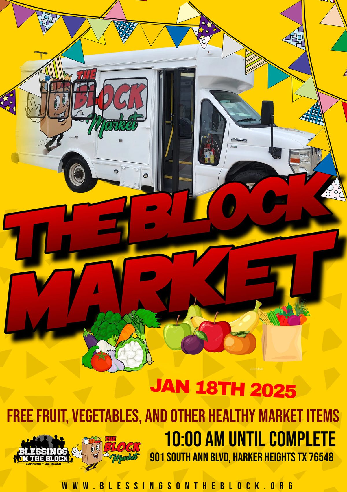 Blessings On The Block Community Outreach - The Block Market