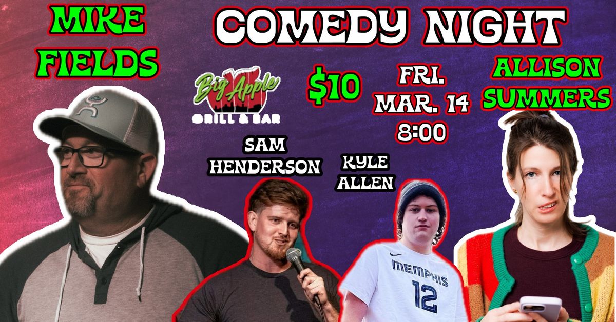 Comedy Night with Mike Fields and Allison Summers