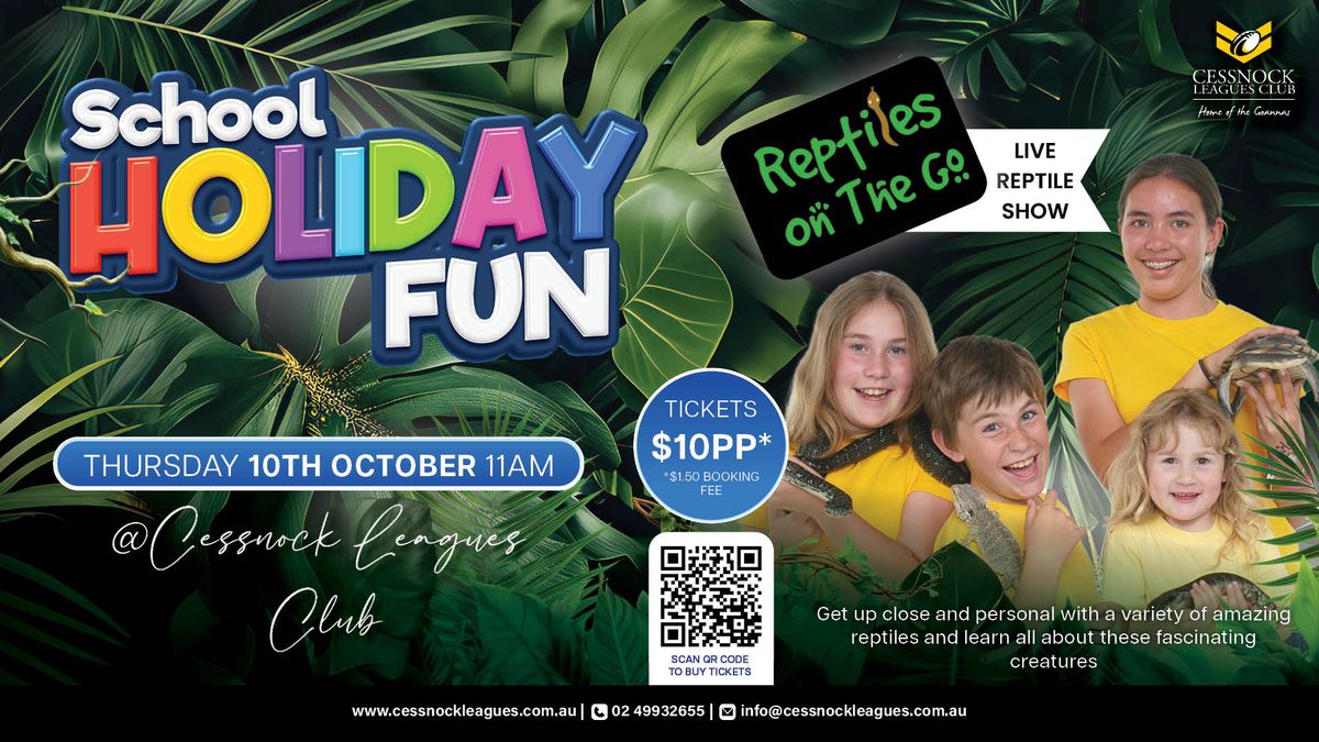 Reptiles on the Go at Cessnock Leagues Club