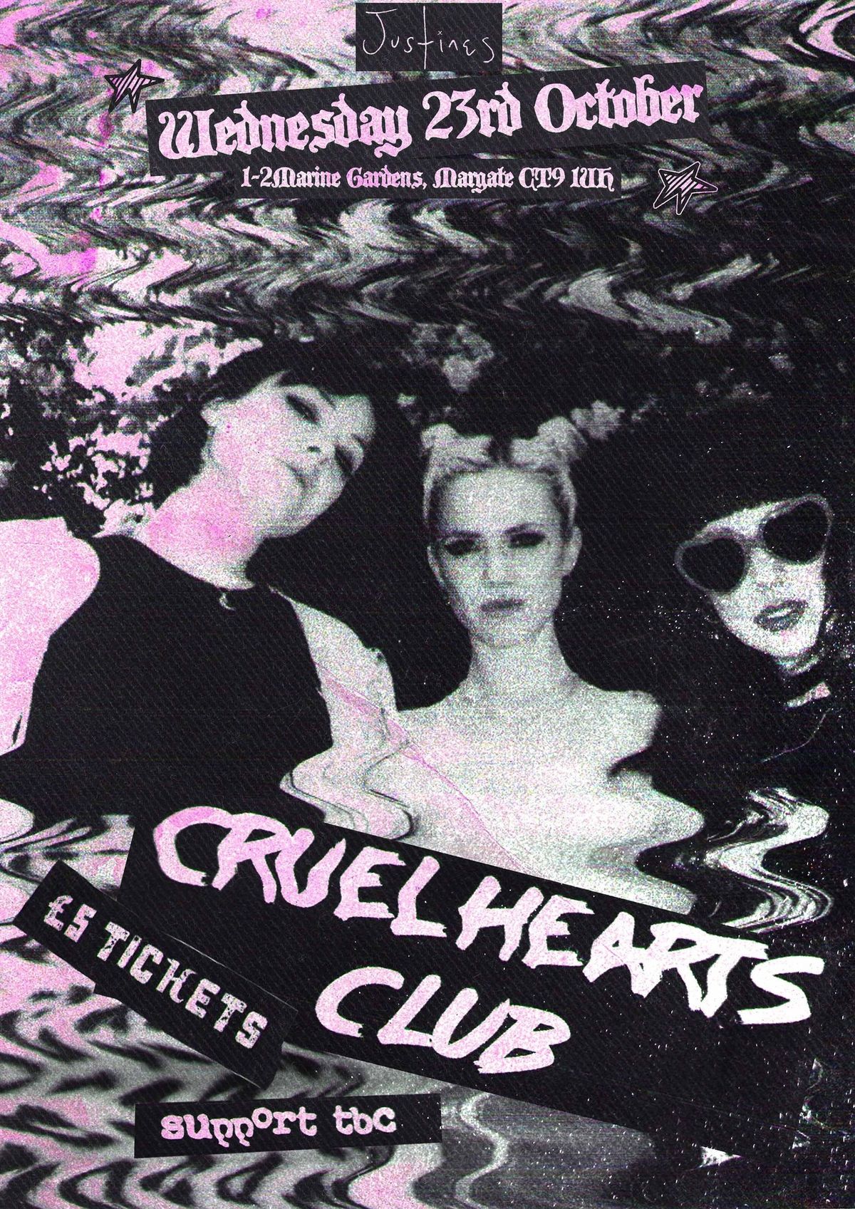 Cruel Hearts Club @ Justines Margate