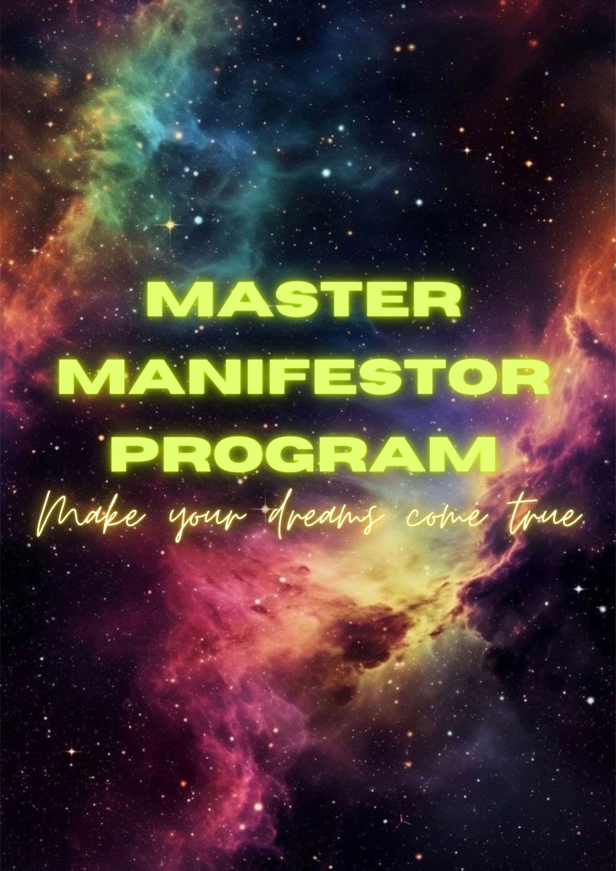 \u2728Master Manifestor Program\u2728