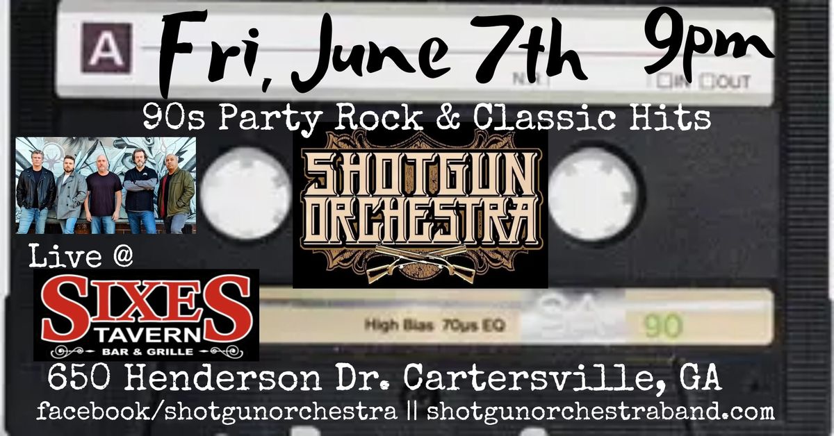 Shotgun Orchestra: 90s Party Rock & Classic Hits!