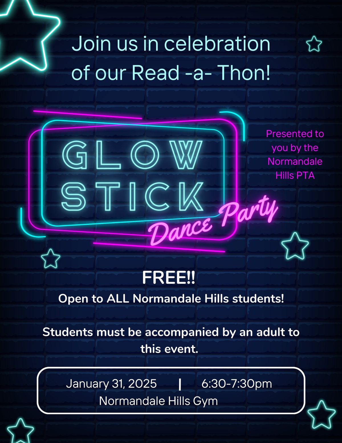 NH Glow Stick Dance Party