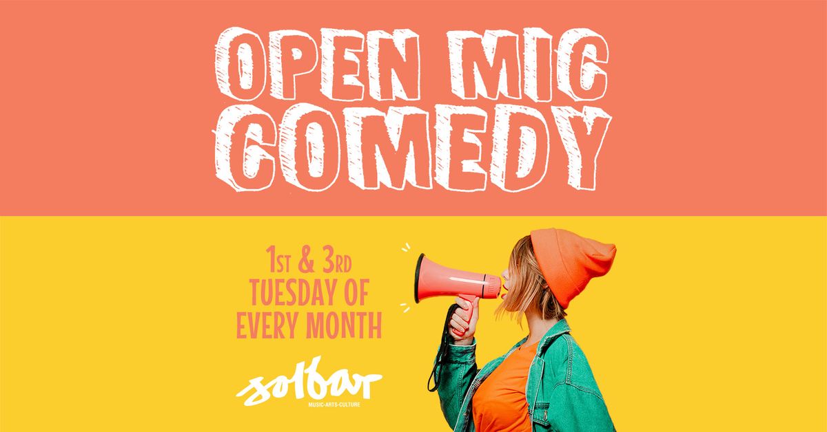 Funny Coast - Open Mic Comedy at Solbar