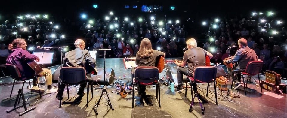 Albion Christmas Band at Folk in the Barn