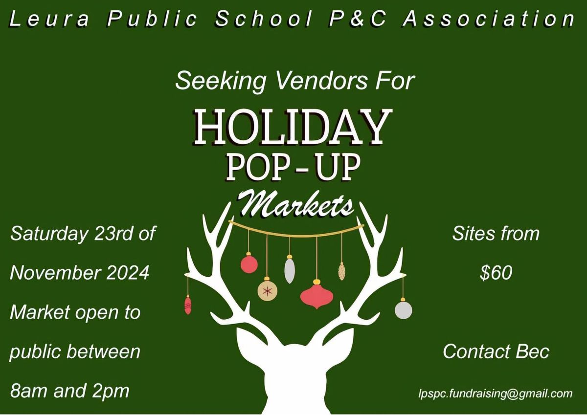 Leura P&C Holiday Pop-Up Market 