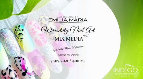 Mix media- WARSZTATY NAIL ART (sobota)!