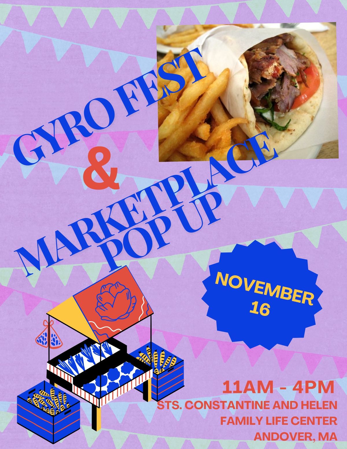 Gyro Fest and Marketplace Pop Up