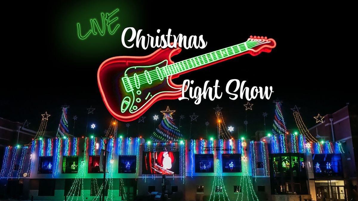 LIVE Christmas Light Show