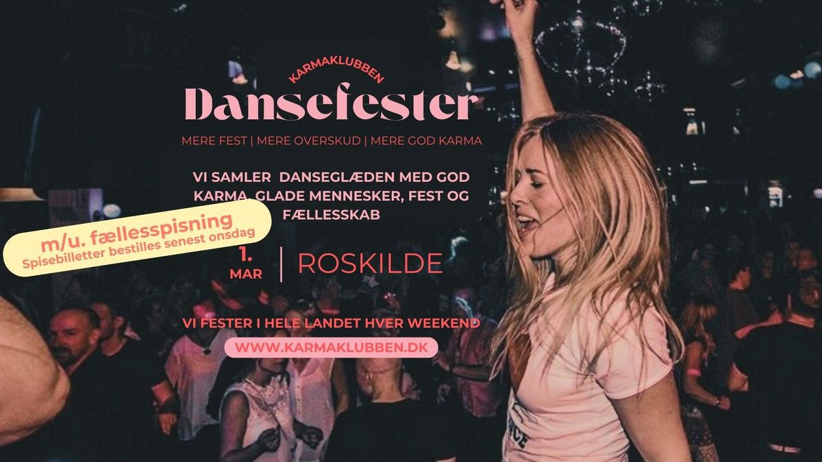 ROSKILDE \u2022 KarmaFEST & F\u00e6llesspisning \/\/  L\u00f8rdag 1. marts