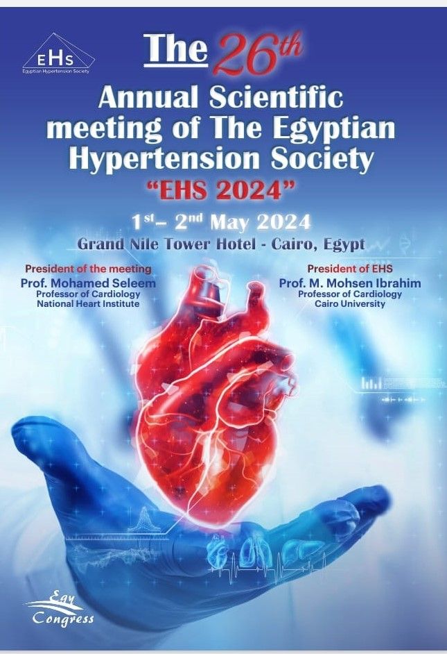 The 26th annual Scientific meeting of the Egyptian Hypertension Society