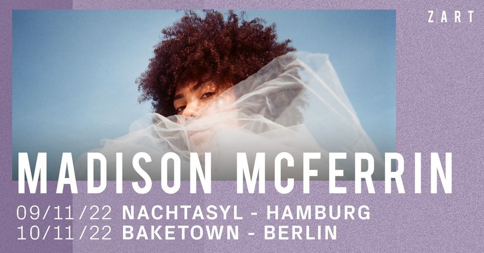Madison McFerrin | 09.11.22 Hamburg Nachtasyl