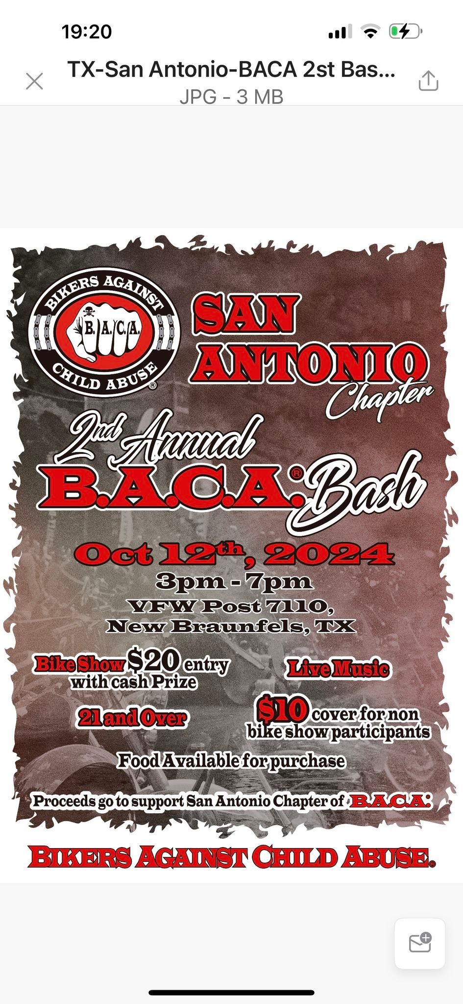 Second Annual BACA Bash