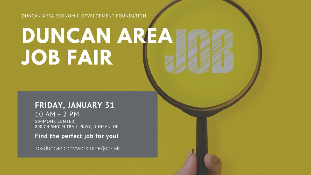 Duncan Area Job Fair