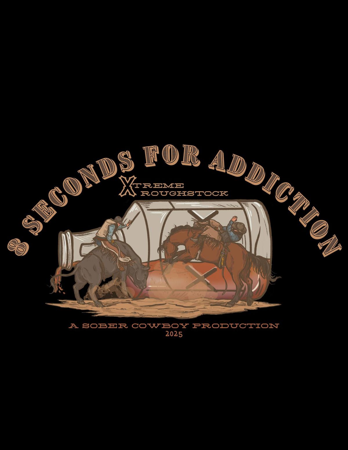 8 Seconds For Addiction Xtreme Roughstock Rodeo 