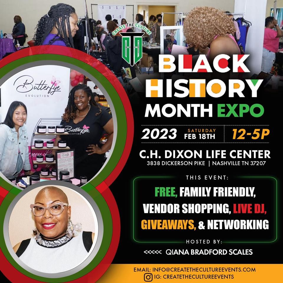 Black History Month Expo, Charles H. Dixon Life Center, Nashville, 18 ...