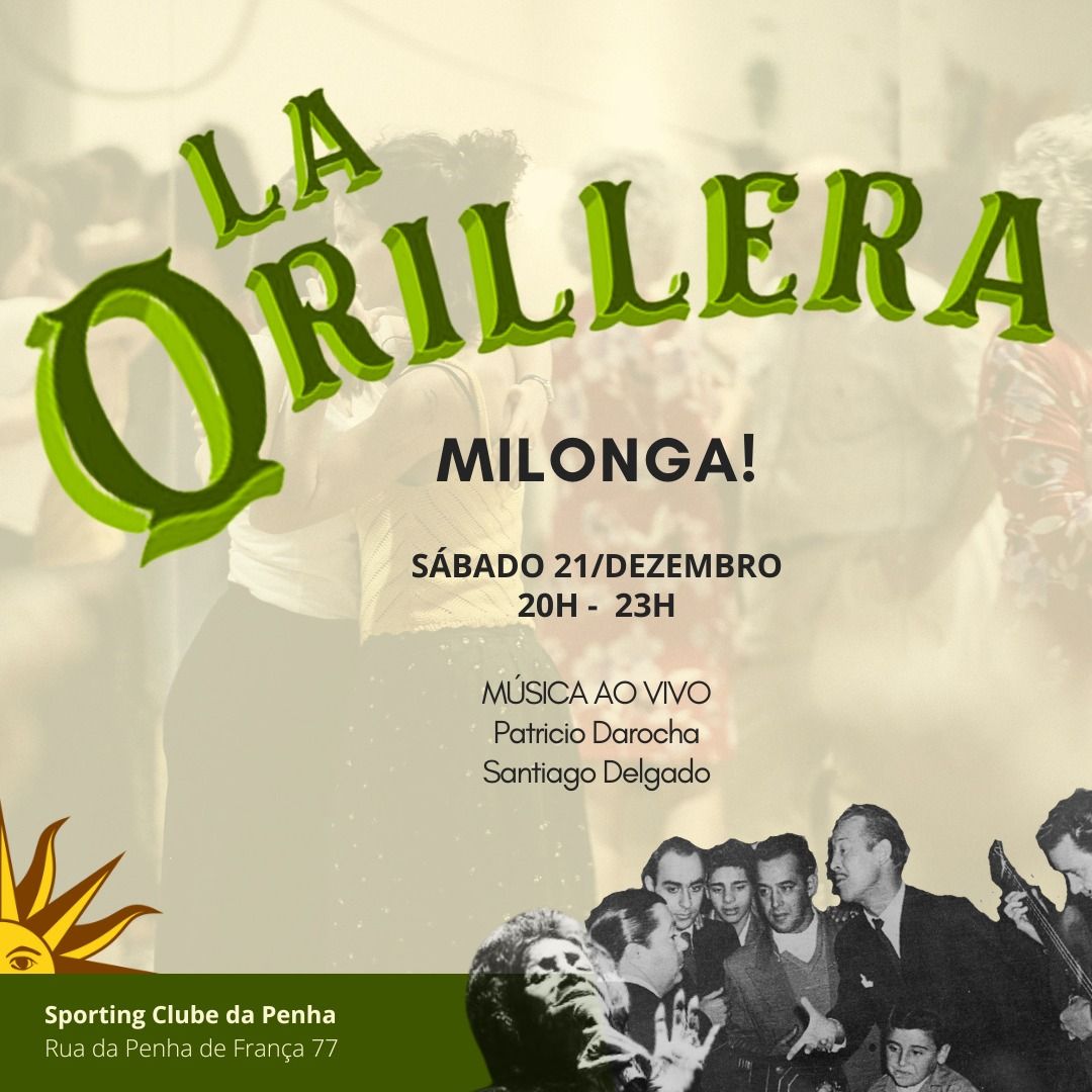 Milonga Orillera na Penha!