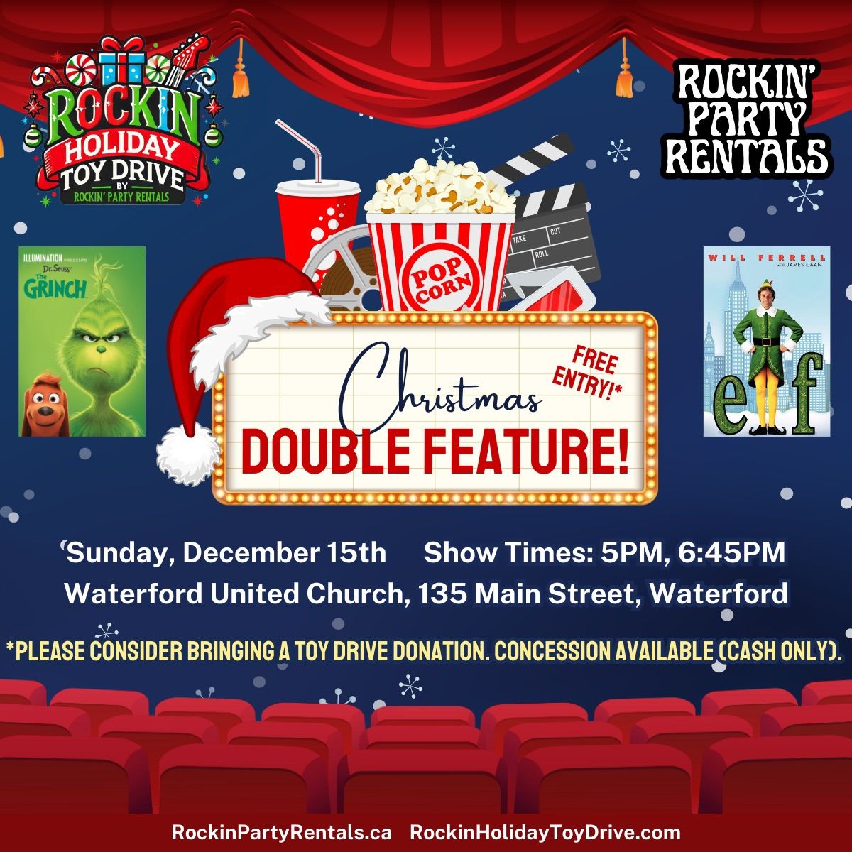 (FREE) Family Movie Night! \ud83c\udf84 Christmas Double Feature