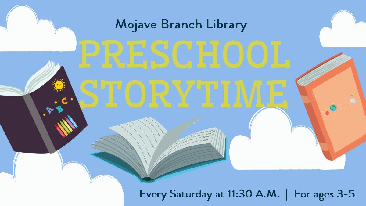 Preschool Storytime