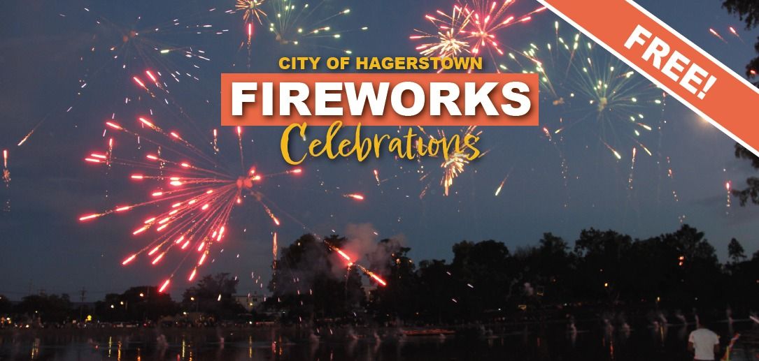 Fireworks at Fairgrounds Park 