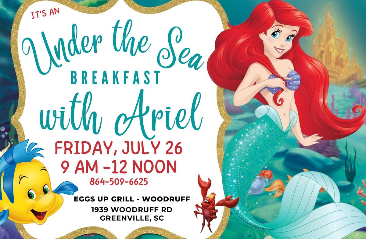 Join us for an Under the Sea Breakfast!!!  Fun, Photos, and our favorite Mermaid!