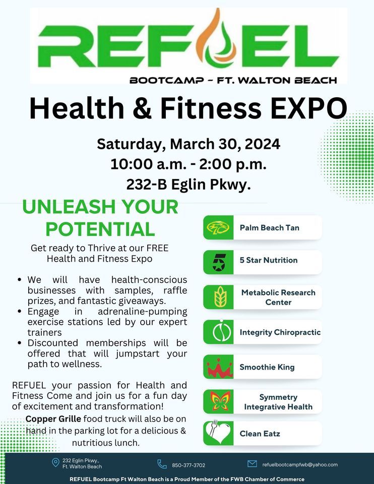REFUEL Bootcamp Health & Fitness EXPO