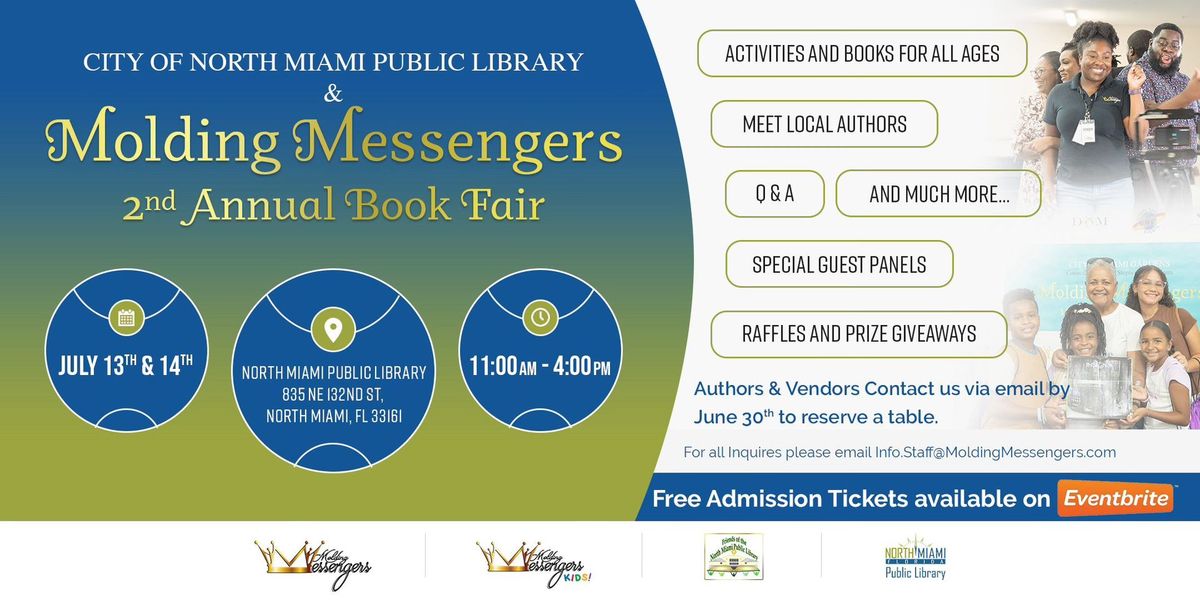 Molding Messengers 2nd Annual Book Fair