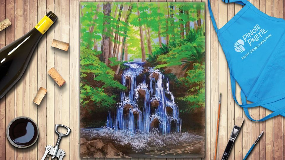 Green Forest Falls Paint and Sip Event , Pinot's Palette Short North ...