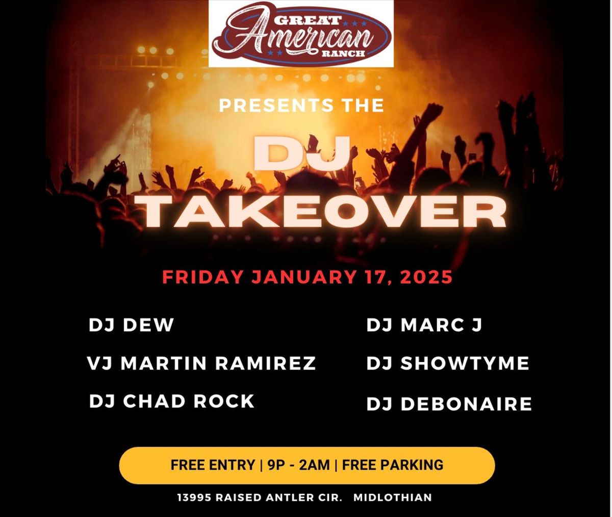 THE DJ TAKEOVER 