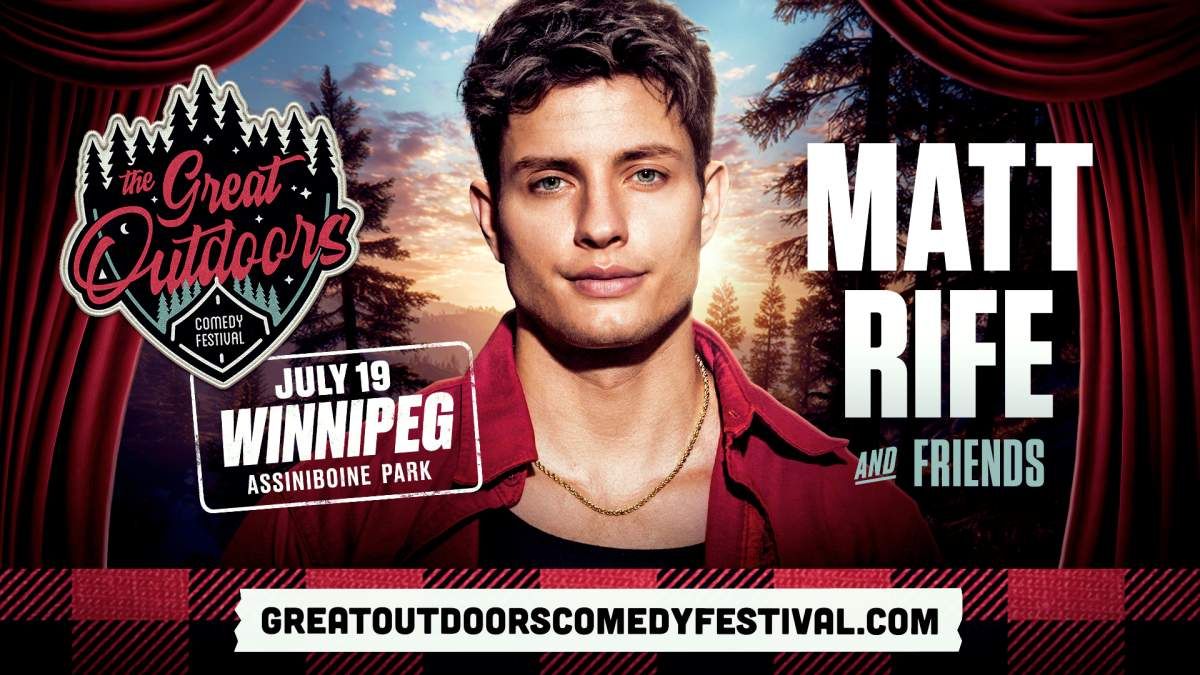 Great Outdoors Comedy Festival (19+) - Calgary - 3 Day Pass - WIth Matt Rife & Friends