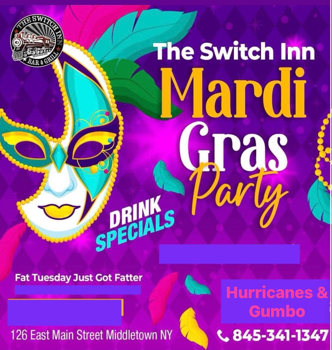 Mardi Gras Party @ The Switch Inn