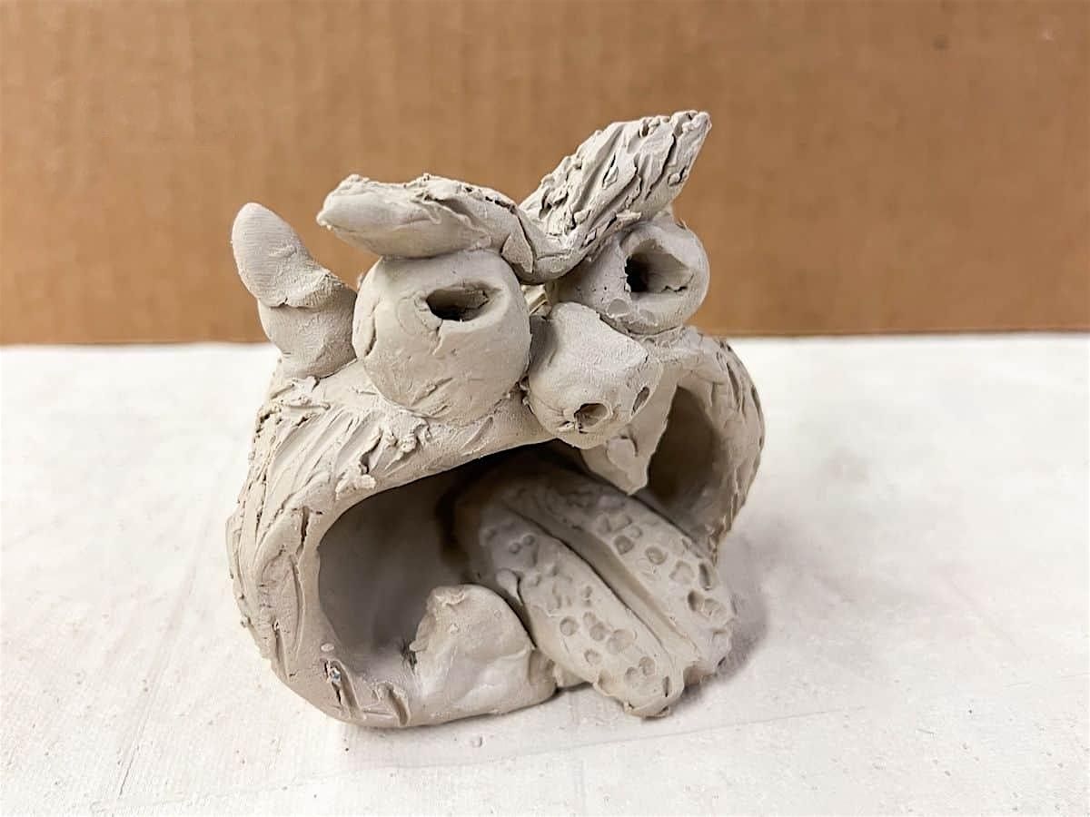 Clay Monster Pinch Pots (ceramics) for 5 \u2013 8-year-olds