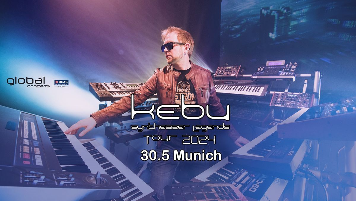 Kebu - Synthesizer Legends Tour 2024 \/ Munich