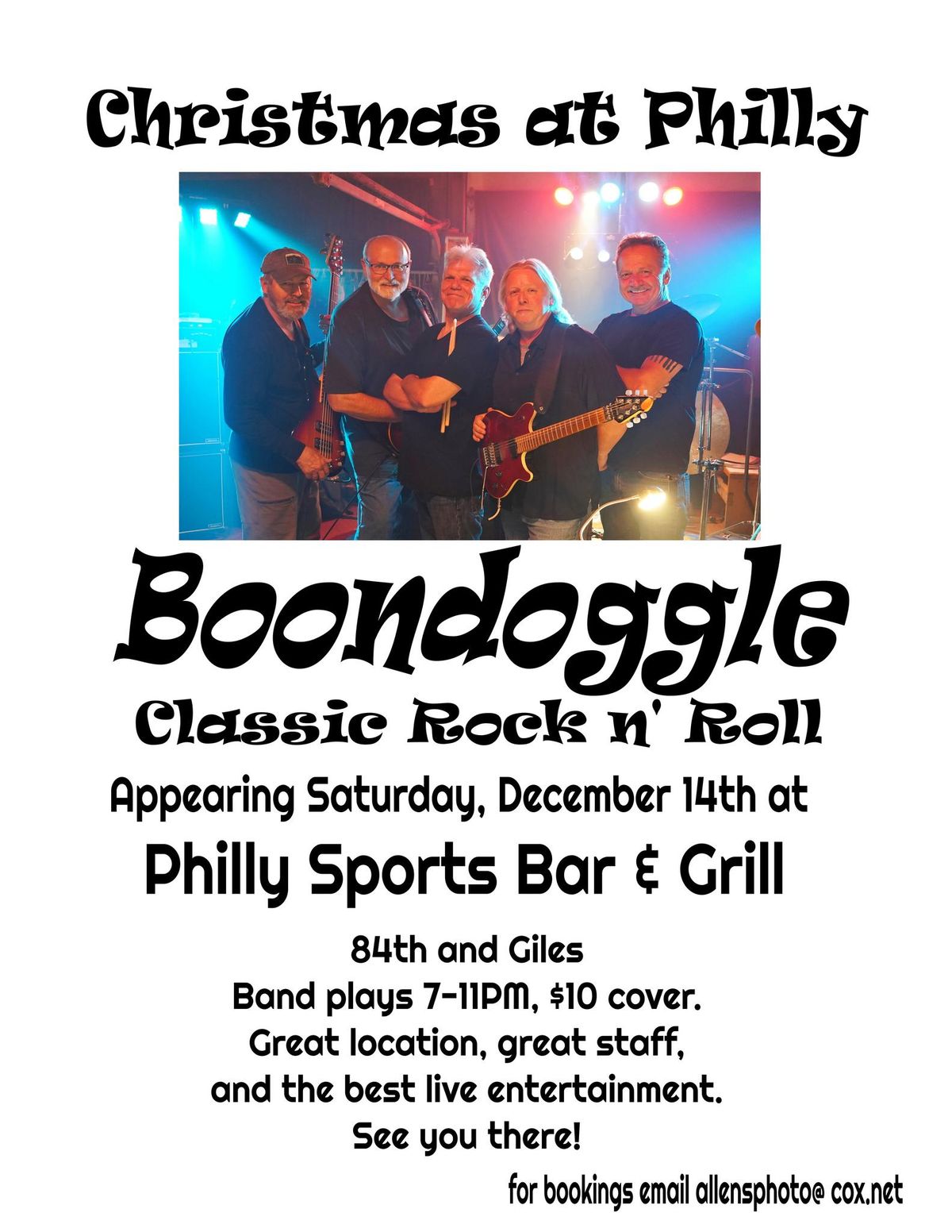 Boondoggle at Philly Sports Bar