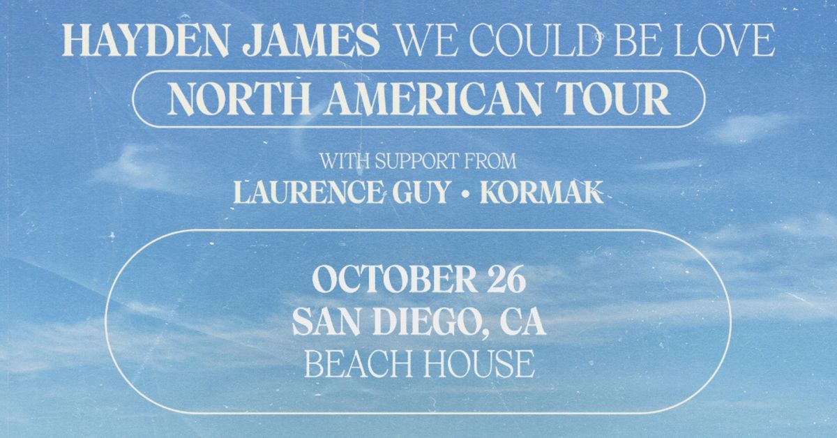 FNGRS CRSSD presents Palms Beach Club with Hayden James + Laurence Guy + Kormak