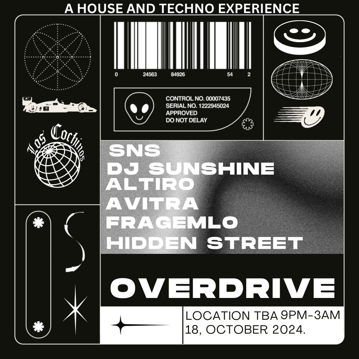 Los Cochinos presents OVERDRIVE 