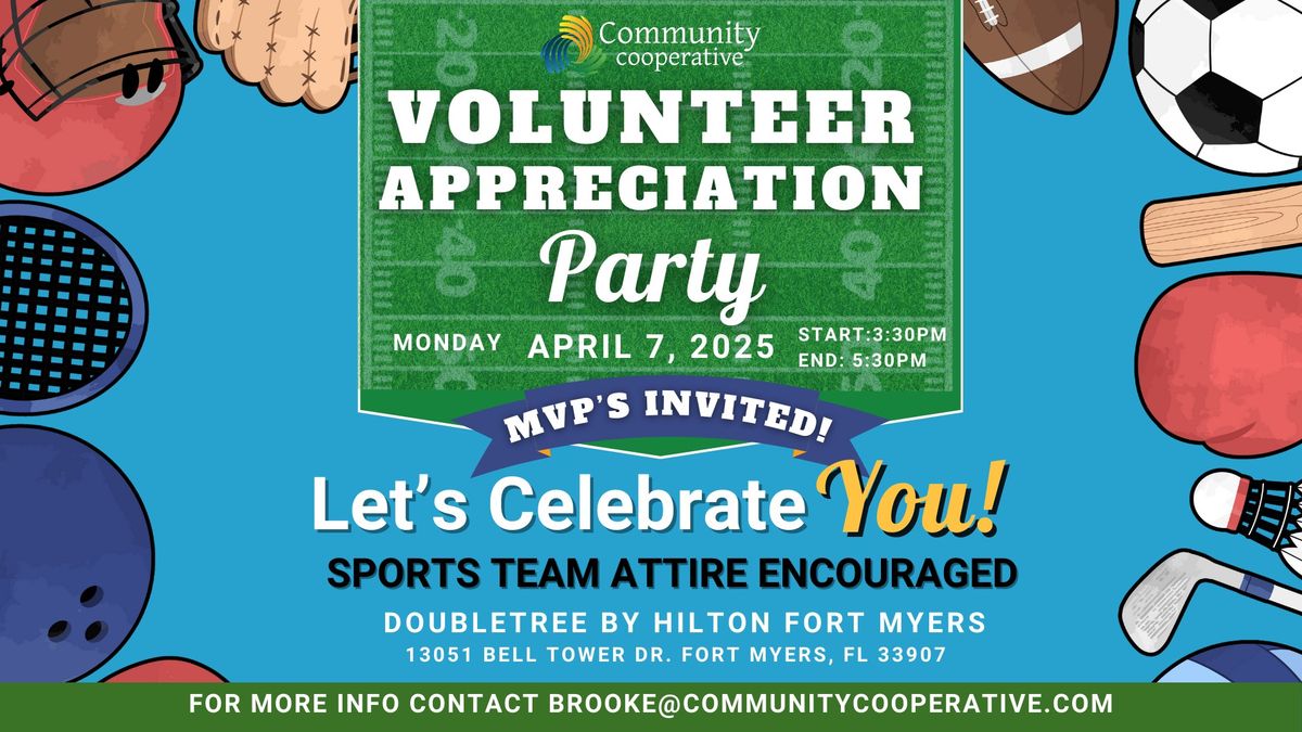 Volunteer Appreciation Party