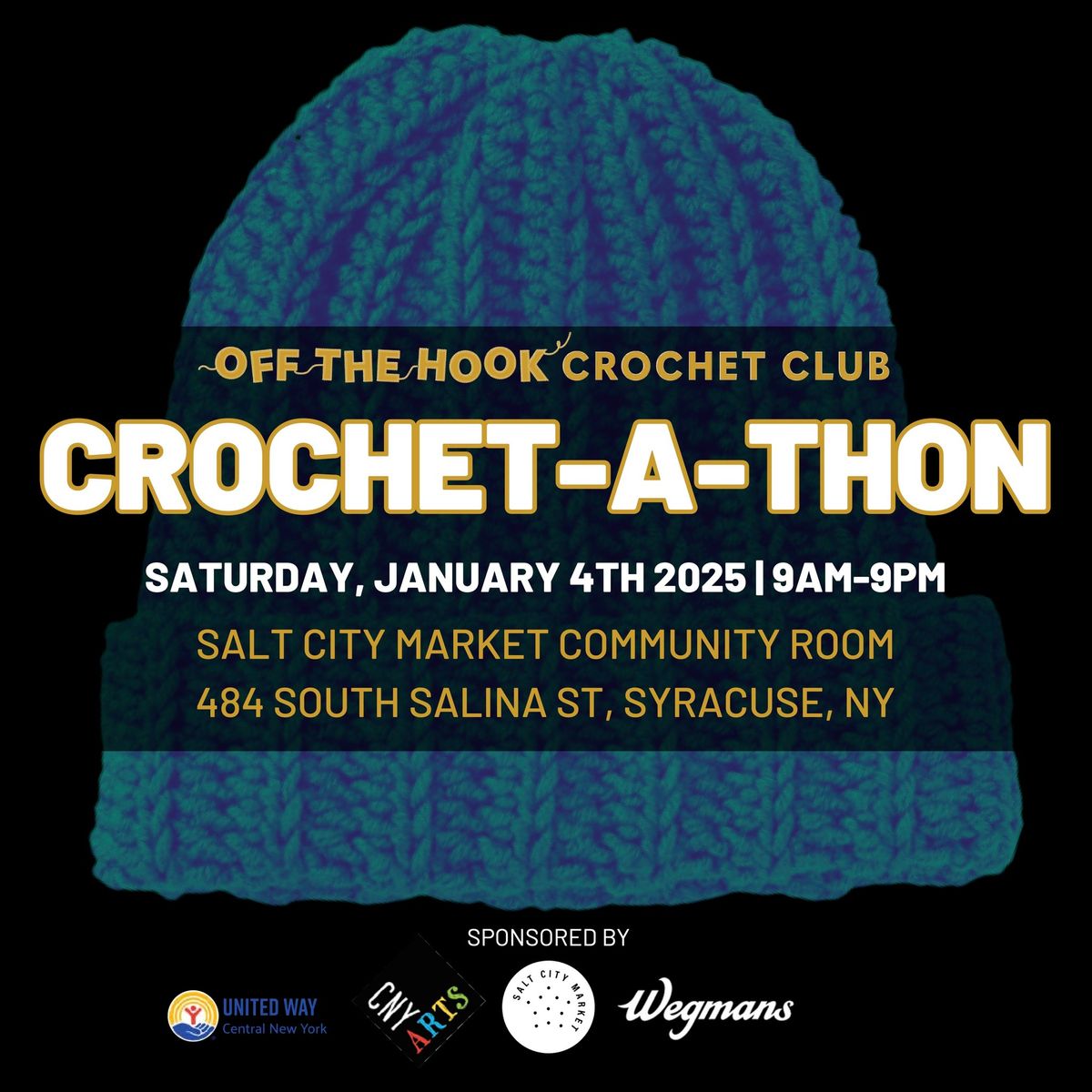 Off The Hook Crochet Club: Crochet-A-Thon