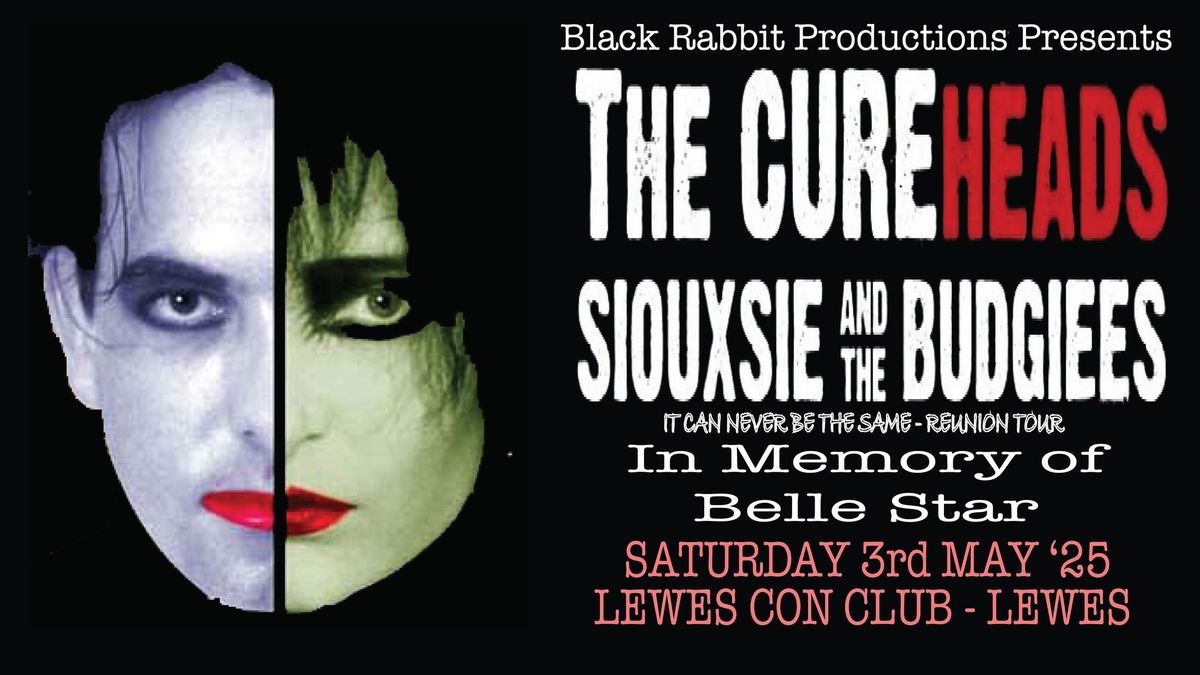 The CureHeads + Siouxsie & the Budgiees