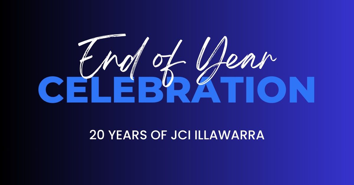 SAVE THE DATE: 20 Years of JCI Illawarra & End of Year Celebration