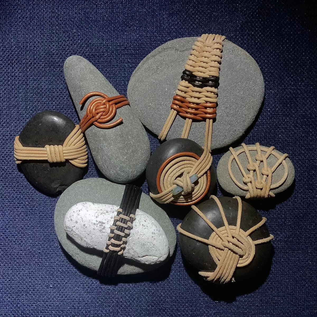 Stone Wrapping with Nan Calvert