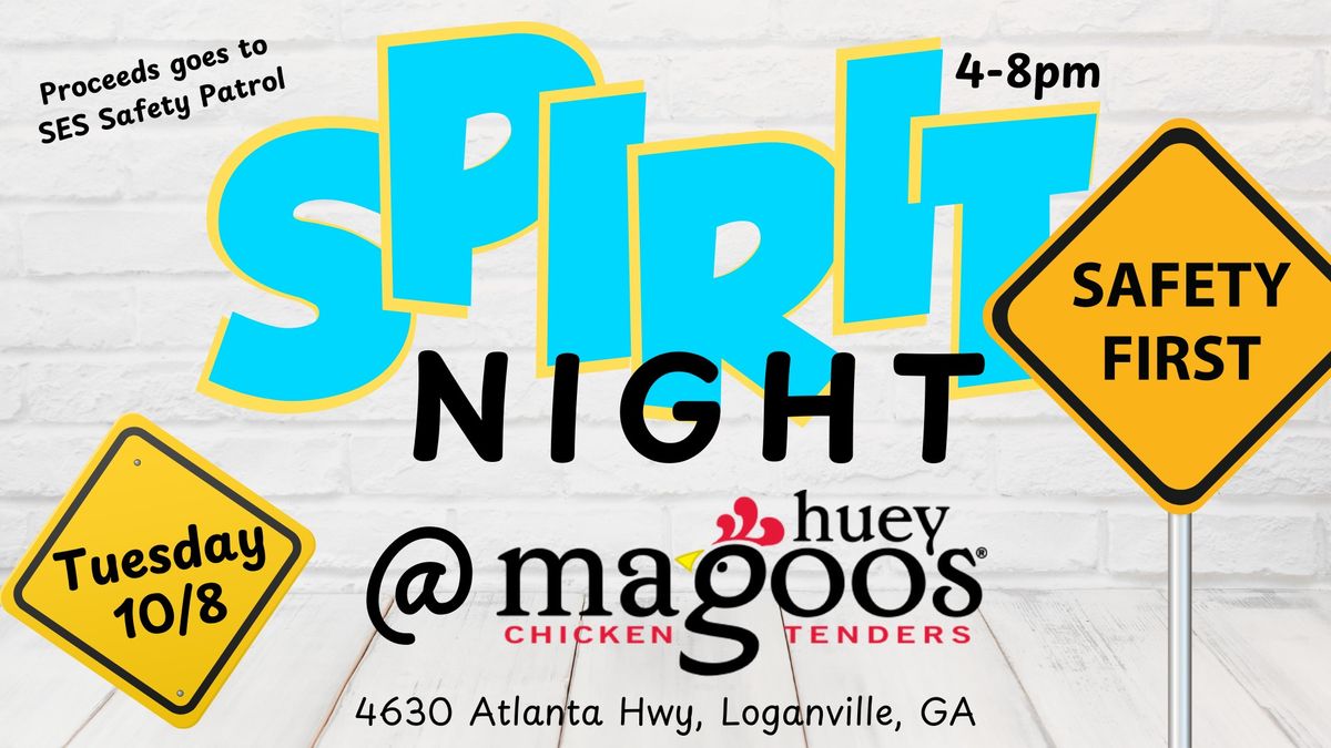 SES Spirit Night at Huey Magoo's