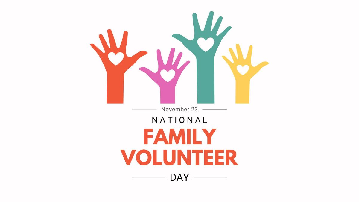 National Family Volunteer Day