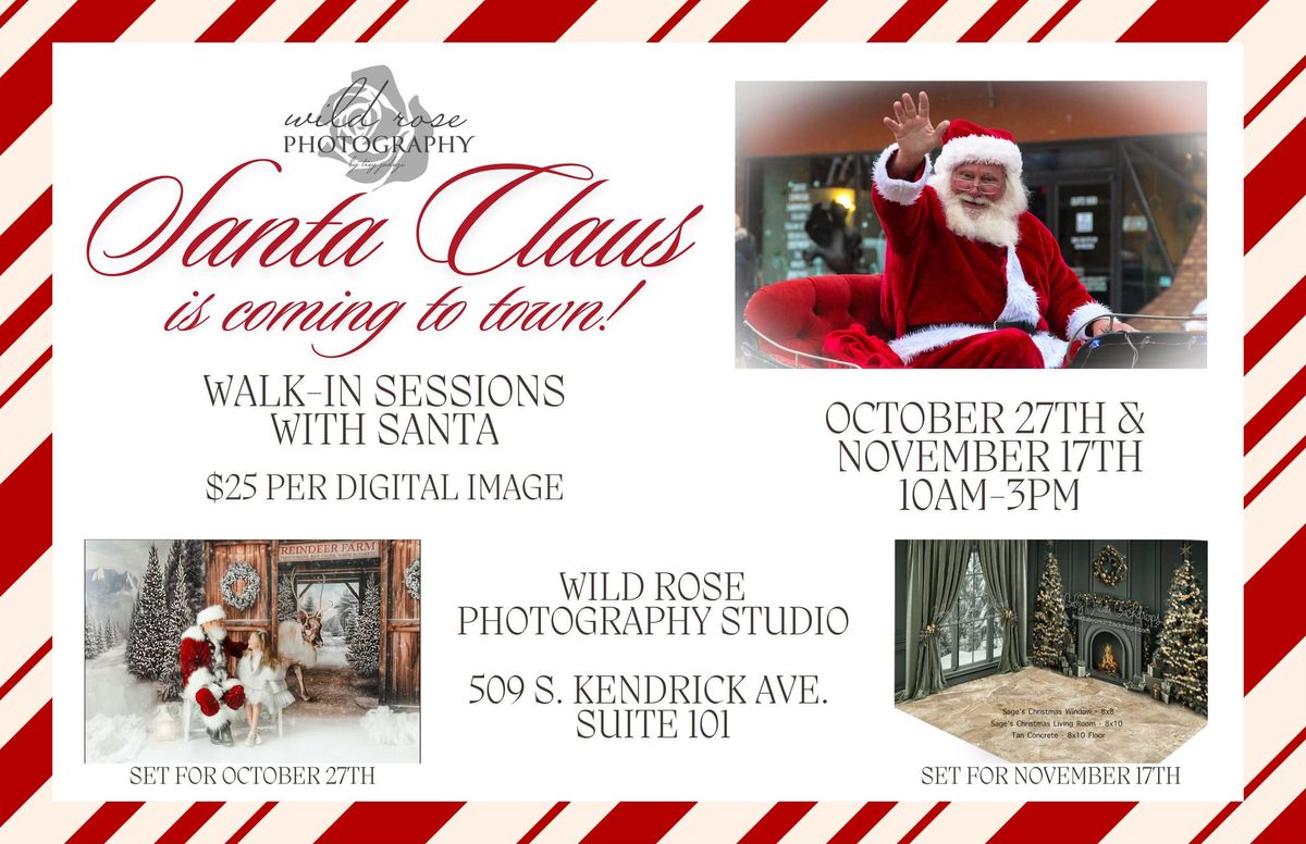 Santa Walk-In Sessions