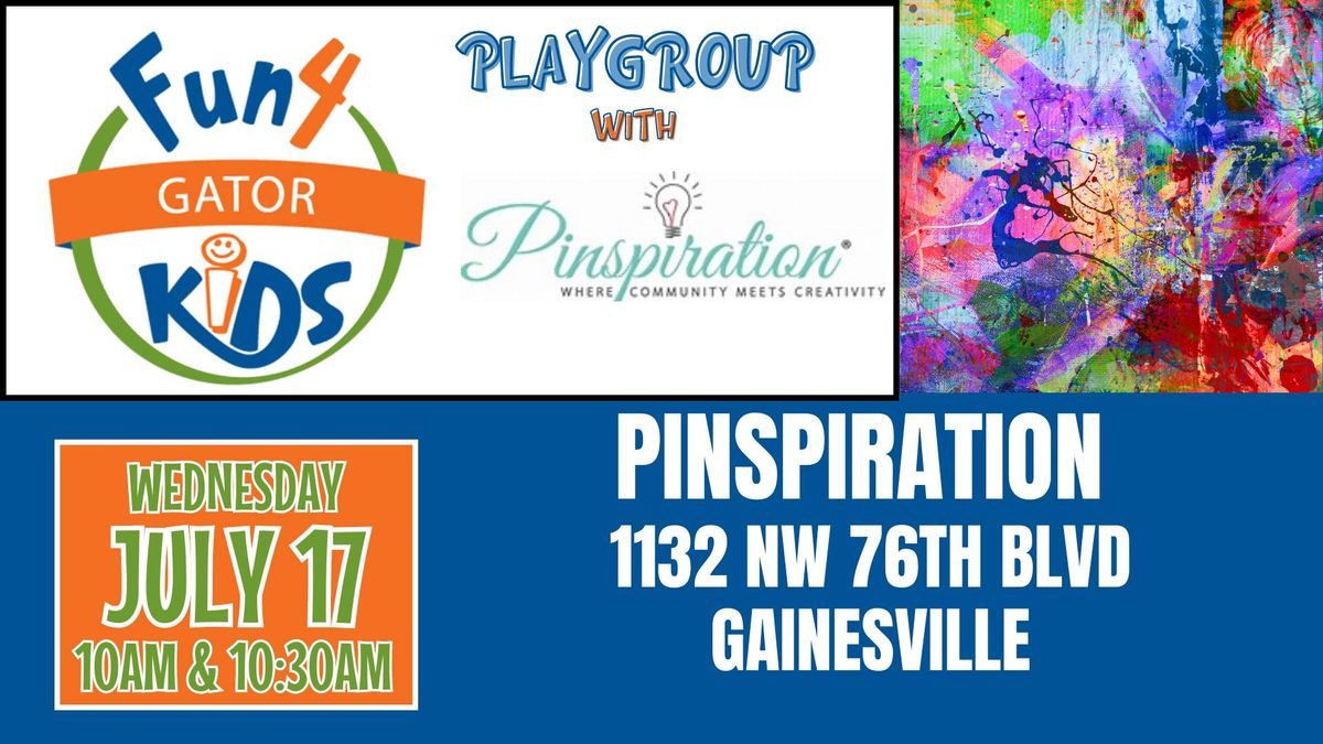 F4GK Playgroup Pinspiration of Gainesville