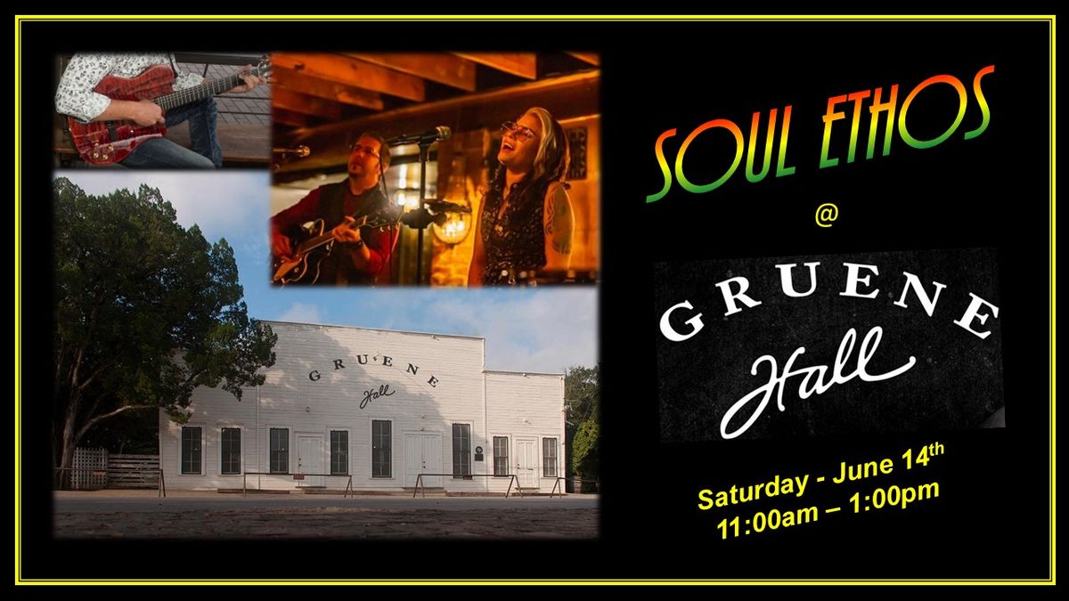 Soul Ethos (duo) @ Gruene Hall