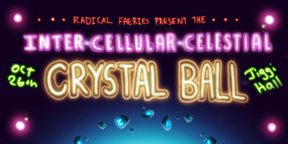 Inter Cellular Celestial Crystal Glitter Ball