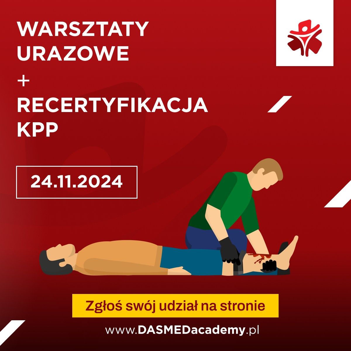 Warsztaty Urazowe + Recertyfikacja KPP - 24.11.2024